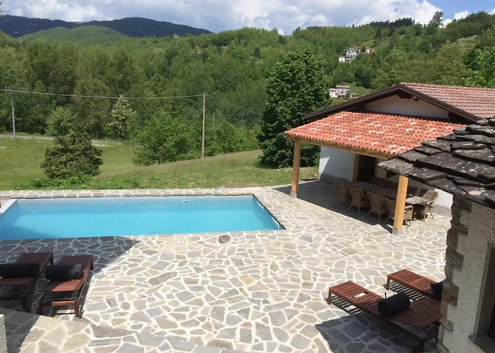 别墅 Casale Delle Farfalle Tornolo